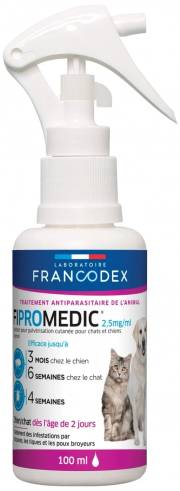 Spray anti puces chiot et chaton Francodex