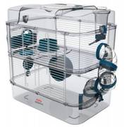 Cage Rody 3 Duo bleu pour hamster