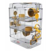 Cage Rody 3 Trio jaune banane pour hamster