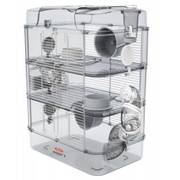 Cage Rody 3 Trio blanche pour hamster