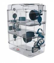 Cage Rody 3 Trio bleu pour hamster