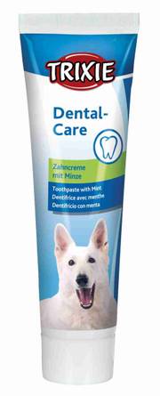 Dentifrice chien goût menthe