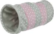 Tunnel pour chat en fibre polaire
