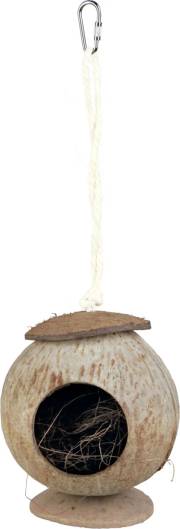 Maison en noix de coco pour rongeurs