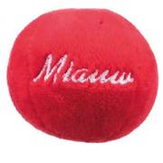 Set de 2 balles de jeu en peluche pour chaton