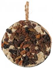 Demi coco graisse vers de farine pour oiseau