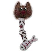 Peluche Trixie à la cataire avec hochet 20 cm