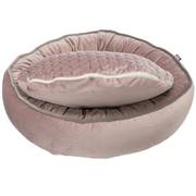 Panier lit Livia rose pour chien