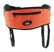 Ceinture baudrier canicross One orange pour chien