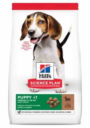 Hill's Science Plan croquettes Canine Puppy Medium Agneau & Riz pour Chien