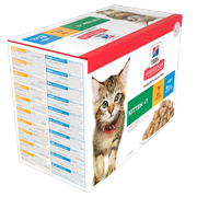 Hill's Science Plan sachet chaton Multipack Poulet & Poisson