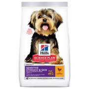 Hill's Science Plan croquettes Sensitive Stomach Skin Small Mini Poulet pour Chien