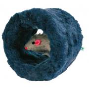 Rouleau de jeu en peluche avec souris bleue pour Chat
