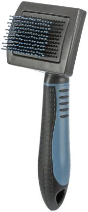 Brosse de toilettage rectangulaire à picots extra-doux 16 cm pour Chien, Chat et Rongeur