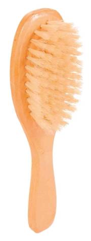 Brosse en poils naturels 18 cm pour chien et chat
