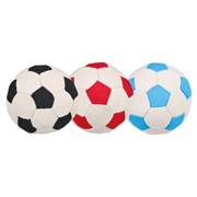 Jouet balle de foot souple pour chien