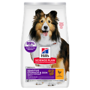 Hill's Science Plan croquettes Adult Sensitive Stomach & Skin Medium Poulet pour Chien