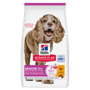 Hill's Science Plan croquettes Canine Senior 11+ Small & Miniature poulet pour Chien