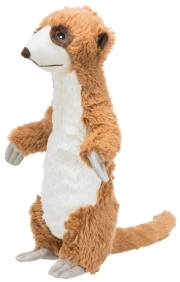 Peluche géante suricate 40 cm pour chien