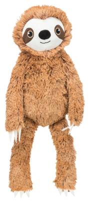 Grosse peluche pour chien Paresseux marron 56 cm