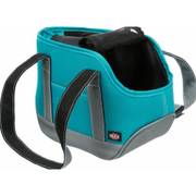 Sac de transport bleu pour chien