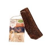 Bois de cerf coupé en 2 Bubimex pour chien
