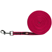 Laisse à pister rose pour chien