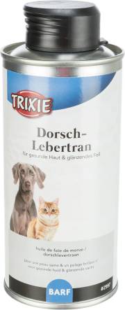 Huile de foie de morue pour chien et chat