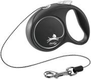 FLEXI Laisse enrouleur cordon Black Design noir pour Chien