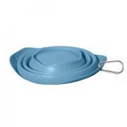 Gamelle pliable Collaps bleue pour chien et chat