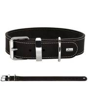 Collier en cuir Aalborg Spécial noir Hunter pour chien