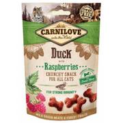 CARNILOVE friandises croustillantes sans céréales chat Canard & Framboise