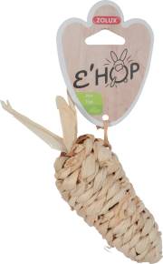 Jouet pour lapin en feuilles de maïs