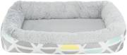 Panier pour lapin en peluche