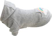 Sweat à capuche gris Rainbow Falls pour chien
