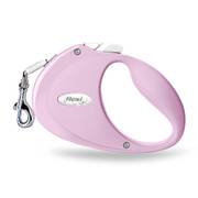 FLEXI Laisse sangle chiot Rose