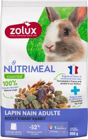 Alimentation lapin nain adulte