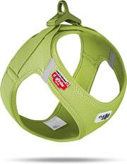 Curli harnais Boucle Air-Mesh vert pour Chien