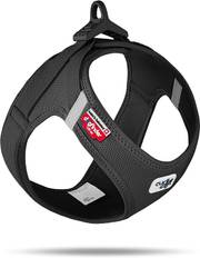 Curli Harnais Boucle Air-Mesh noir pour Chien