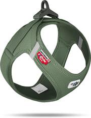 Curli harnais Air-Mesh à boucle vert foncé pour Chien