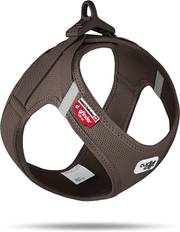 Curli harnais Air-Mesh à boucle marron pour Chien