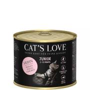 Cat's Love Pâtée junior pour chaton au poulet
