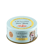 Cat's Love Pâtée Pure Filet Poulet 100 g pour Chat