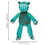KONG Jouet Floppy Knots Hippo pour Chien