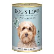 Dog's Love Pâtée canard hypoallergénique 400 g pour Chien