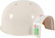 Maison igloo plastique pour rongeurs et lapin
