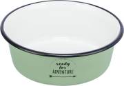 Gamelle inox antidérapante et stable pour chien