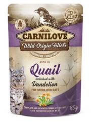 CARNILOVE Sachet Fraîcheur pour chat hypoallergénique sans céréales