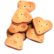 Biscuit pour chien Cœurs Fourrés Sachet 2 kg Bubimex
