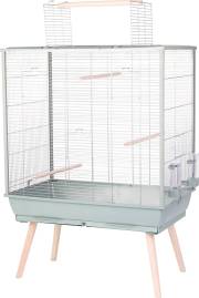 Cage oiseaux sur pied pour perruche